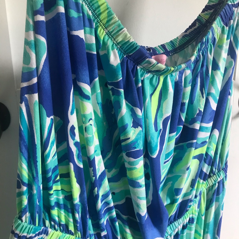 Lilly Pulitzer  Strapless maxi dress